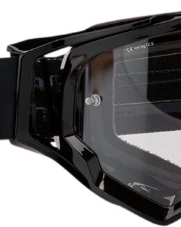 XCR Black / Blue Galaxy Goggles - Clear Lens