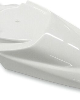UFO MX Rear Fender White Fits Kawasaki KLX110