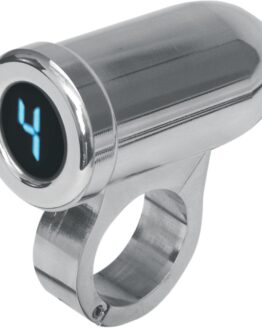 Dakota Digital Gear Indicator Chrome/Blue 1" Bars PGR-1100