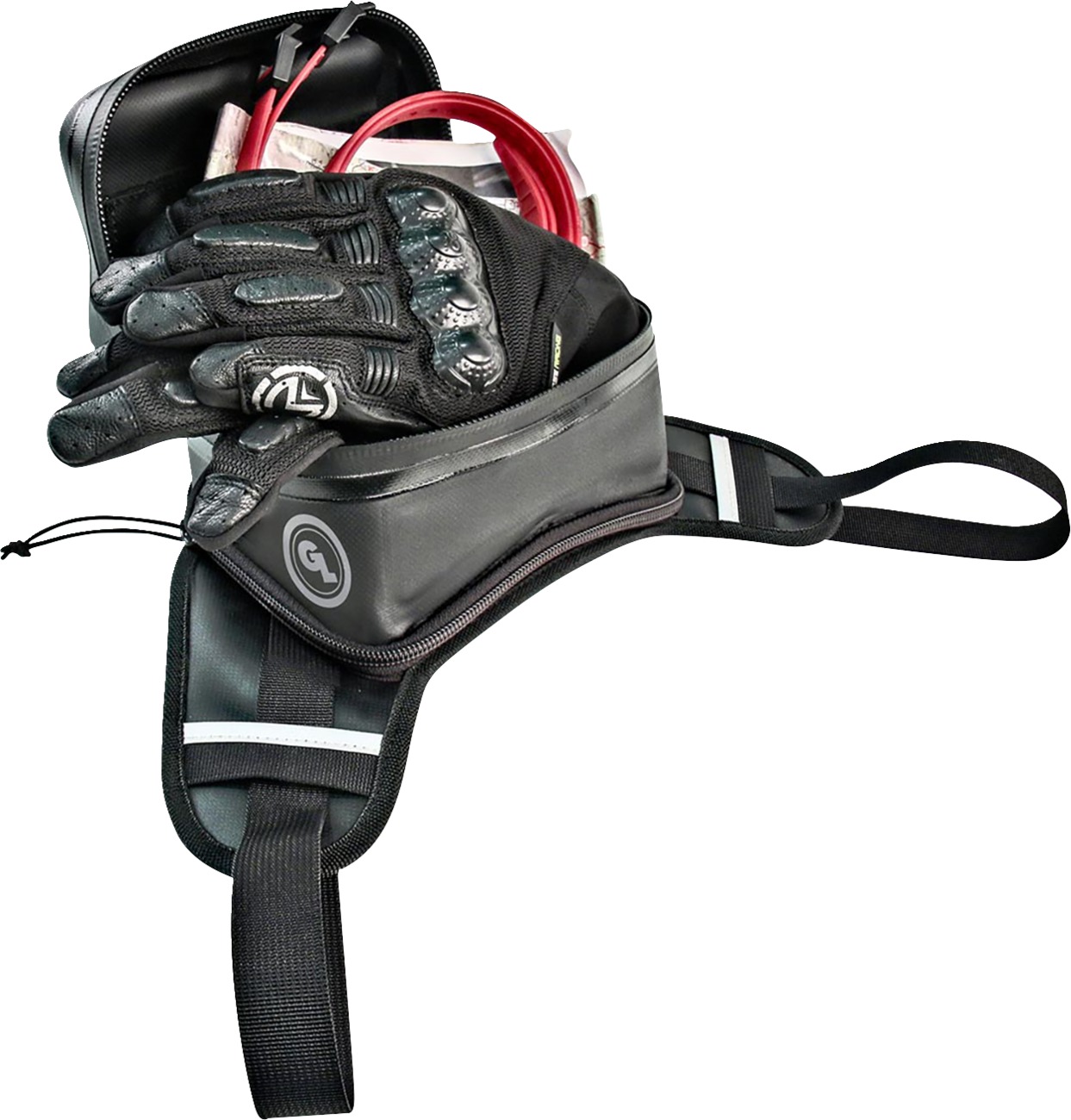 Buckin' Roll Tank Bag - Black, 1.5L - Image 3