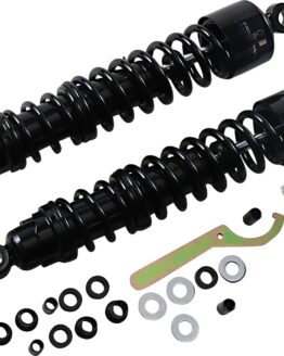 Progressive 413 Series Rear Shocks Black 15in For Harley Sportster