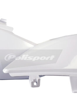 Side Number Plates - Original White