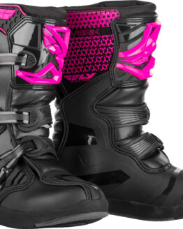 Youth Maverik MX Boots Pink/Black US 03