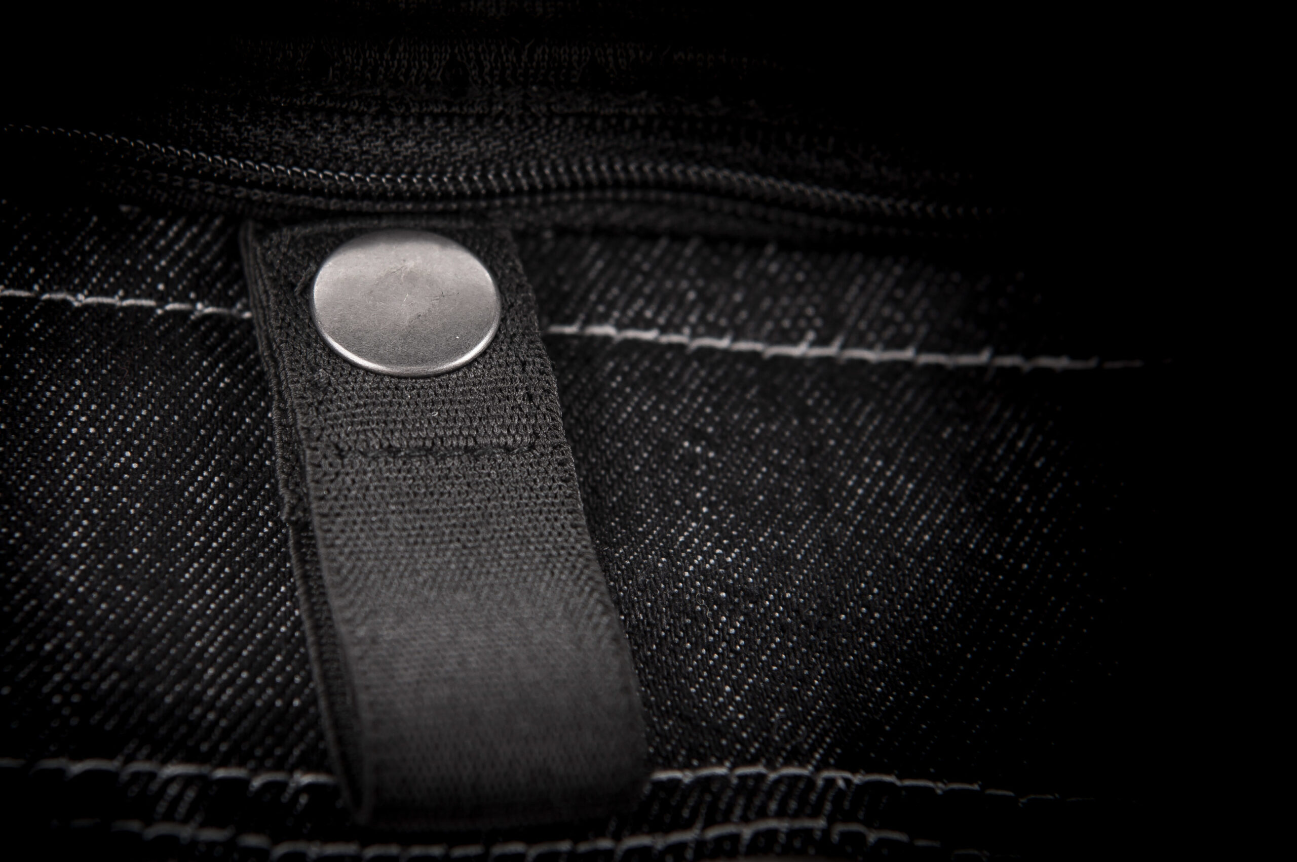 Iron Sights Club Collar Denim Vest Black X-Large - Image 3