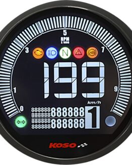KOSO DL-04 Multifunction Meter Black For BMW R nine T 2017-2022
