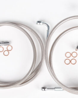 Front Stainless Steel Brake Line Kit