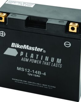 Factory Activated AGM Platinum II Motorcycle Battery