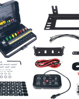 Open Trail 8-Gang RGB Universal Switch Panel for ATV UTV Off Road