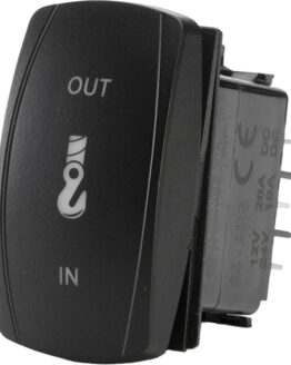 "Winch OUT/IN" Illuminated Rocker Switch