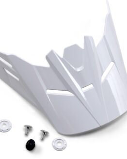 Z1R Youth Rise Helmet Visor Solid White Gloss One Size