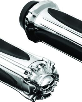 Zombie Grips Throttle-By-Wire Chrome