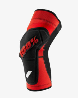 100% Ridecamp Knee Guard Red/Black Medium