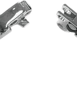 Chrome 5-Hole Custom Brake & Clutch Levers Set