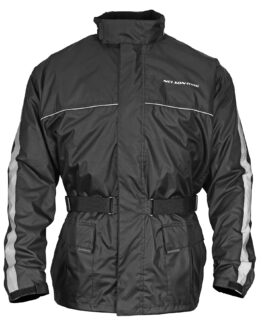 Nelson Rigg Solo Storm Waterproof Rain Jacket Black 3XL Men's