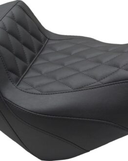 Mustang Squareback/Fastback Solo Seat Black For Kawasaki Vulcan S 15-23