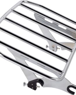 Cobra Detachable BA Flat Rack Chrome Fits Indian