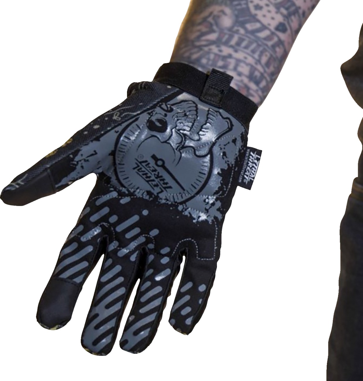 Lethal Threat Grease Monster Gloves Men's 2XL Black/Gray - Image 4