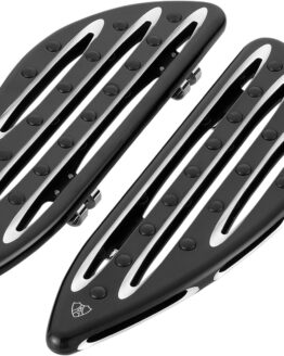 Deep Cut Adjustable Driver Floorboards - Black