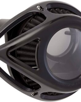 Clear Tear Sucker Air Cleaner Kit Black by Arlen Ness Fits 08-16 FLT Models