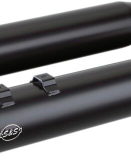 Black 4" Slip On Exhaust Slash-Cut