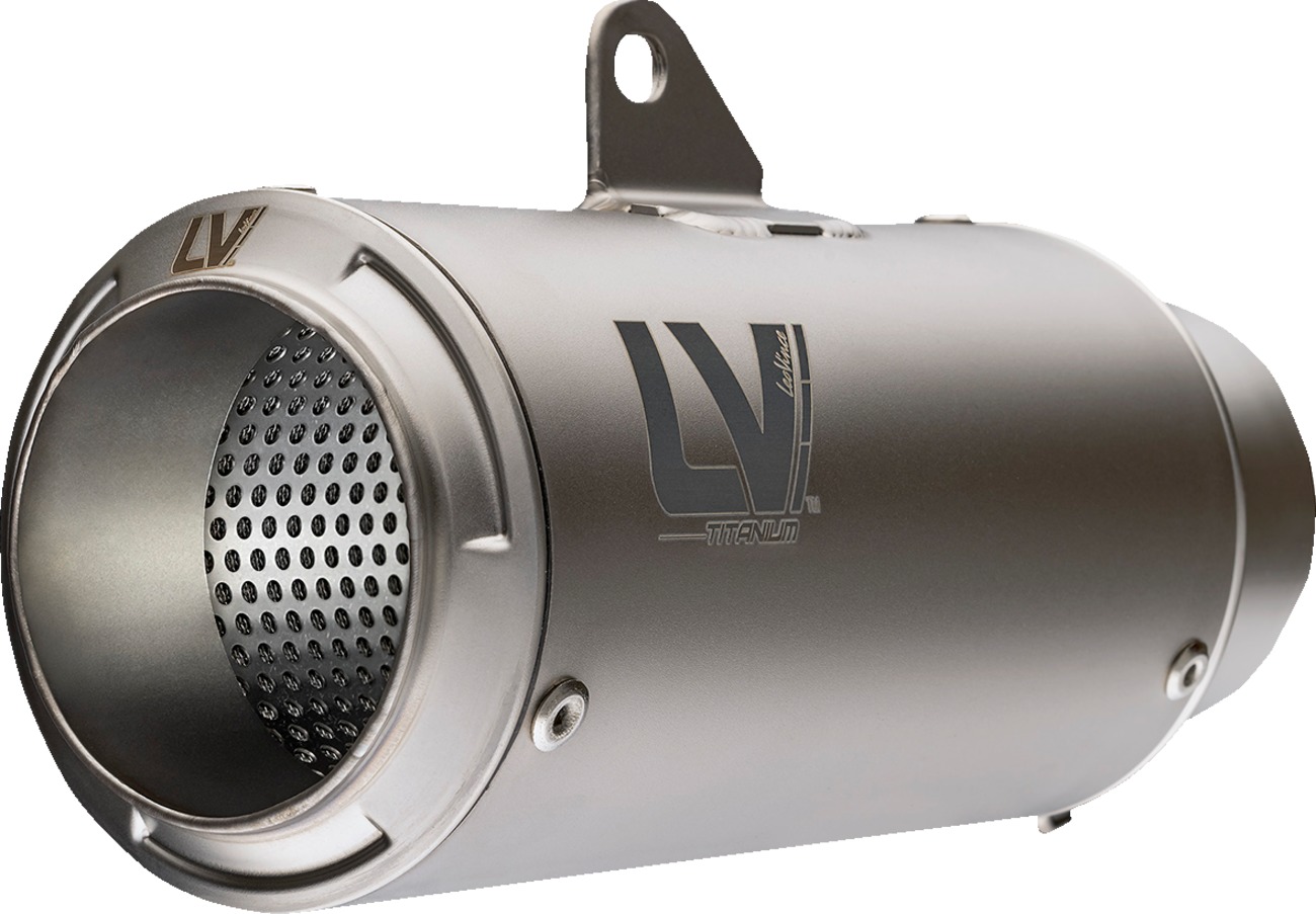 Leovince LV Corsa Titanium Slip-On Muffler For Kawasaki Ninja 500 - Image 4