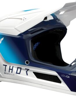 Thor Youth Fleet Storm Helmet Small White/Navy