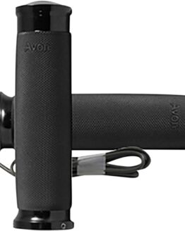 Avon Custom Contour Heated Grips for Indian Scout - Black Anodized