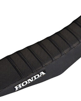 D'Cor Gripper Seat Cover Black with Ribs Fits Honda CRF250R CRF450R