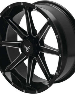 QuadBoss Slicer Wheel 18x7 Black 4/137