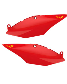 Cycra Side Number Plates - Red Fits 2018-2021 Honda CRF250R