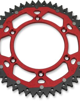 52T Red Dual Metal Rear Sprocket