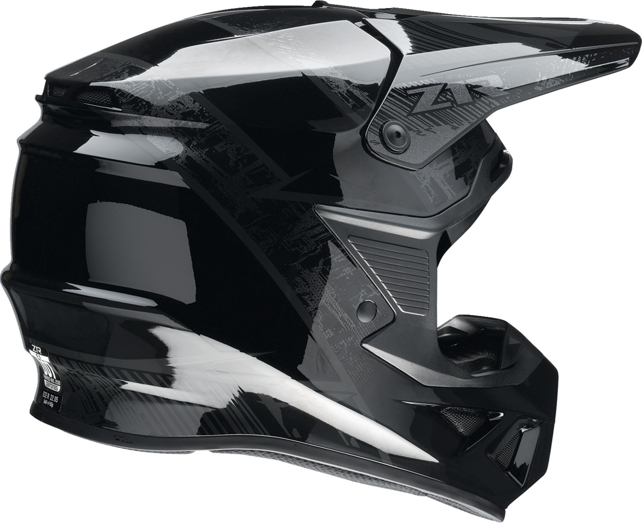 Z1R F.I. Fractal MIPS Helmet - Medium, Black/Gray - Image 4