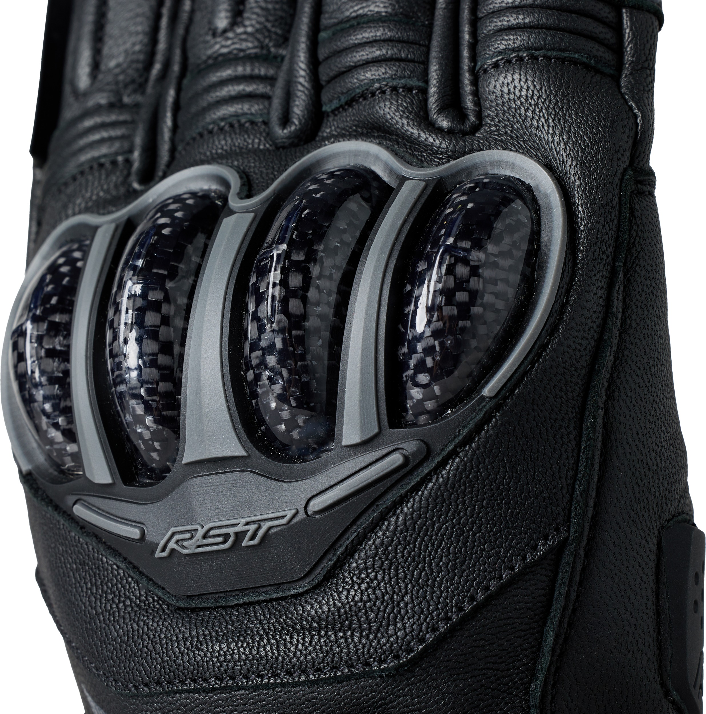 RST S1 CE Waterproof Motorcycle Gloves Black 2XL US 12 - Image 3