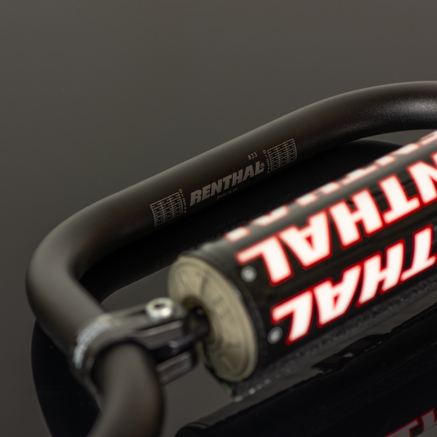 Black 833 7/8" Handlebar For 14+ Honda Grom - Image 3