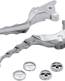 Zombie Aluminum Mechanical Brake/Clutch Lever Set Chrome