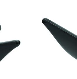 Rear Atto Turn Signal Adapter Black by Kuryakyn