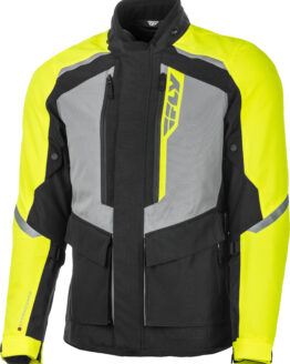 Terra Trek Riding Jacket Black/Hi-Vis Medium