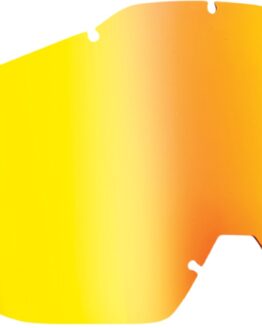 FMF PowerBomb/PowerCore Goggle Lens - Smoke/Gold Mirror