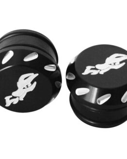 Billet Tube Endcap 1.5in Black Anodized by DragonFire