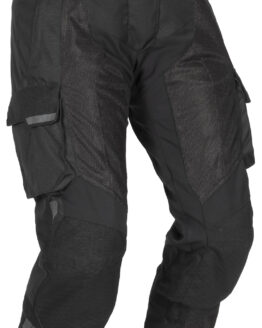 Men's Ridgecrest Hi-Flow Mesh Adventure Touring Pants - 3X-Large-Short Black