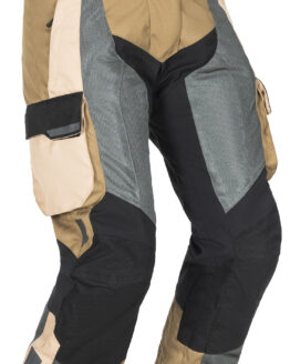 Men's Ridgecrest Hi-Flow Mesh Adventure Touring Pants - 4X-Large Sand & Gray