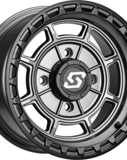 Sedona Rift Wheel 15x7 4/156 5+2 +10mm Carbon Grey