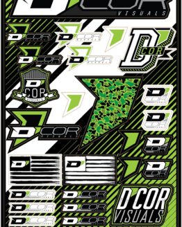 D'Cor Visuals Brand Universal Decal Sheet - 12 mil Ultracurve Vinyl