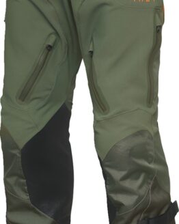Thor Range Pants Mens 44 Military Green Orange Waterproof Dual Sport