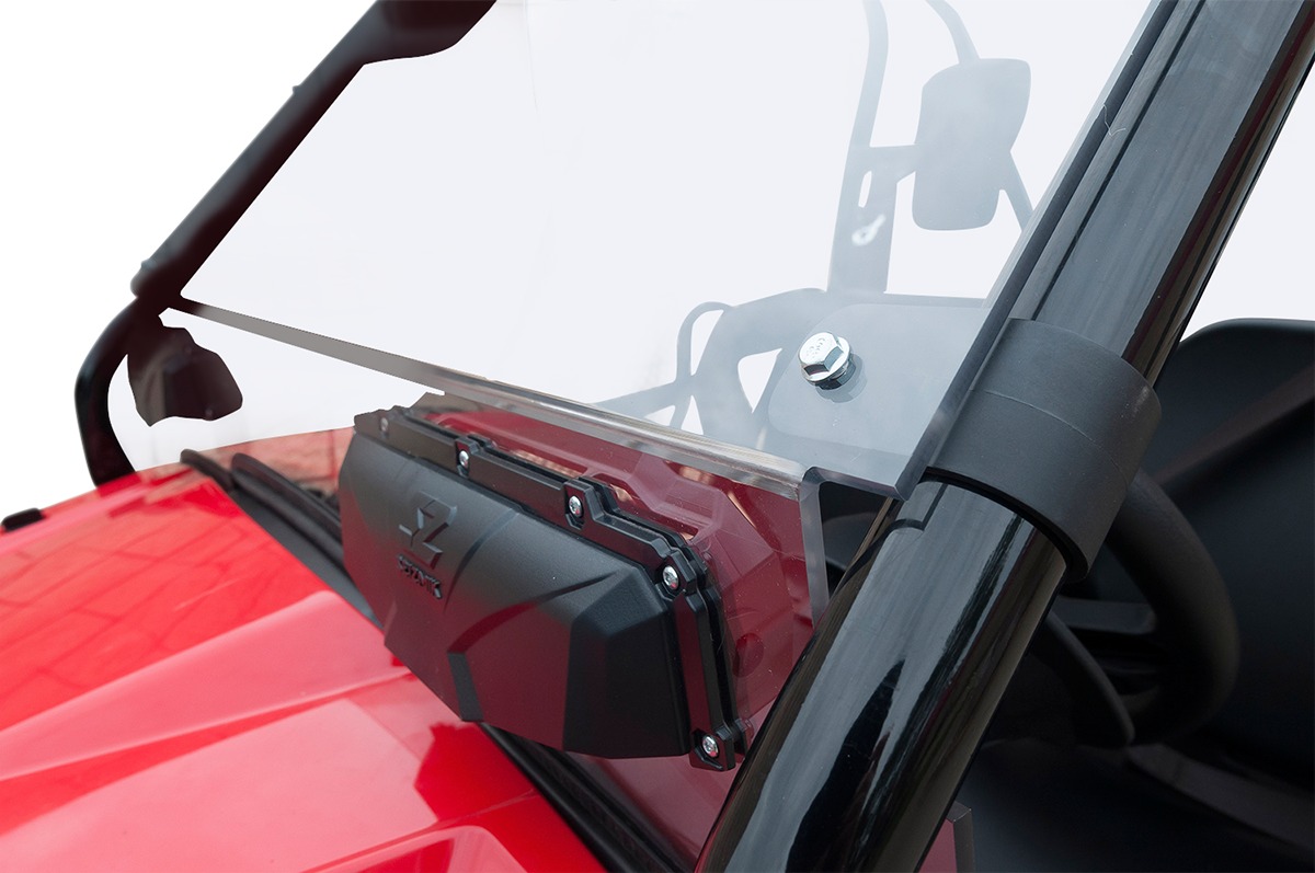 Versa-Vent Windshield - Scratch-Resistant Polycarbonate - Image 3