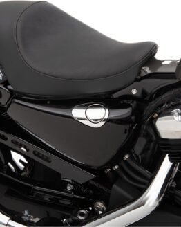 3/4 Smooth Vinyl Solo Seat - Black