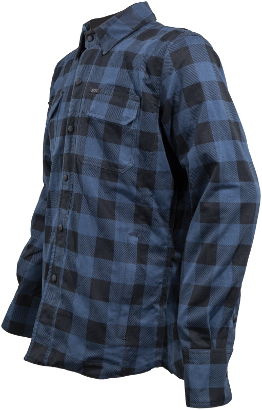 Speed and Strength True Grit Armored Motoshirt Navy/Black Large - Image 3