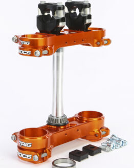 ROCS Triple Clamp 14mm Orange