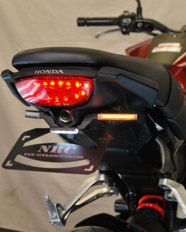 New Rage Cycles Fender Eliminator Kit Black Fits 2017-2024 Honda CB300R