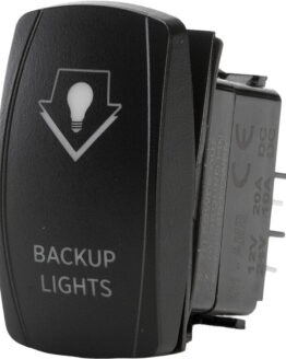 "Back Up Lights" Illuminated Rocker Switch